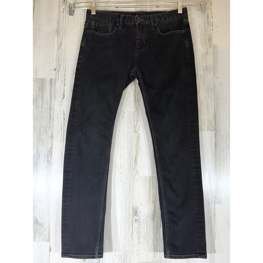 American Eagle Skinny Jeans 30/30 Black Wash Indie Urban Punk Goth Dark Academia